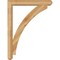 Ekena Millwork Thorton Craftsman Rough Sawn Bracket w/ Offset Brace, Western Red Cedar, 6"W x 36"D x 48"H BKT0604X36X48THR04RWR - alternate 3